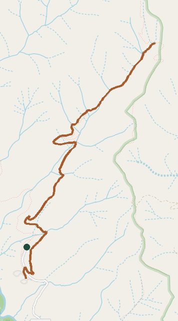 Mapped layout of Jones Creek