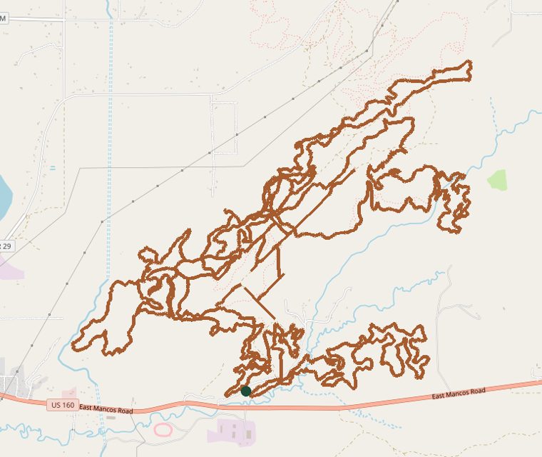 Mapped layout of Phil's World
