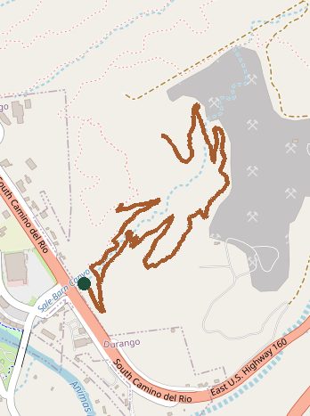 Mapped layout of Sale Barn