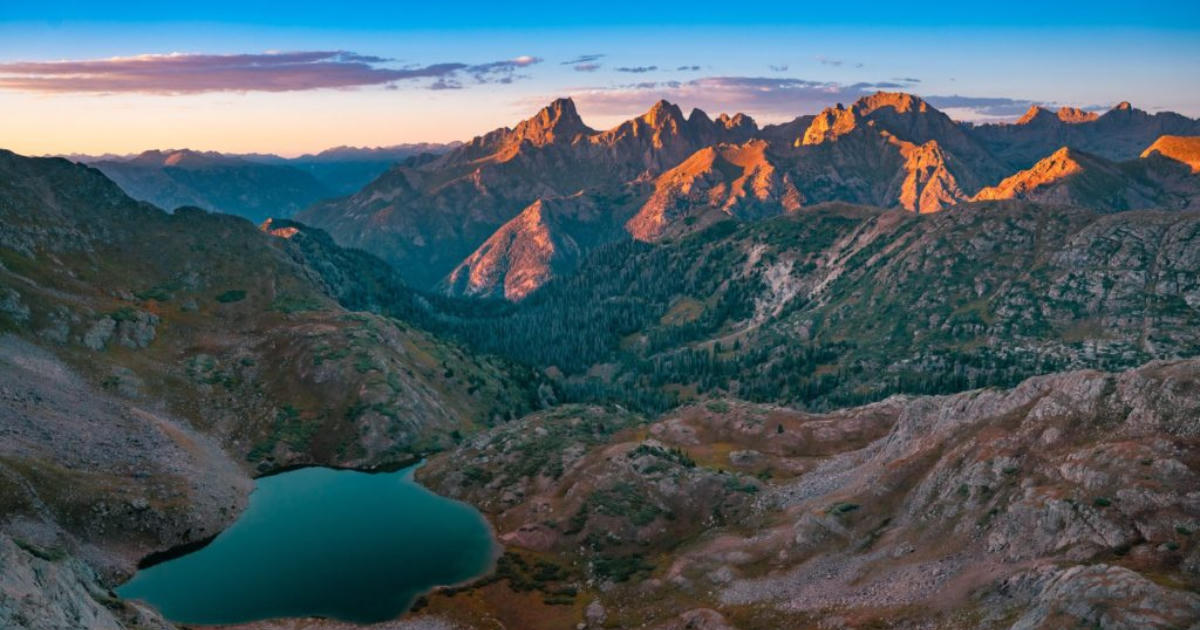 San Juan Mountains alpine landscape near Durango