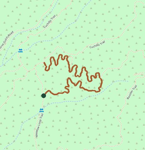 Mapped layout of Stacy’s Loop